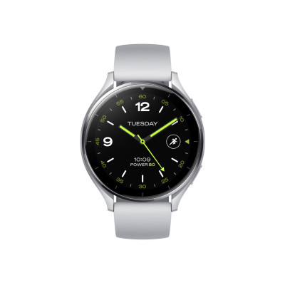 Xiaomi Watch 2 Silver Case With Gray TPU Strap (BHR8034GL)