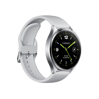 Xiaomi Watch 2 Silver Case With Gray TPU Strap (BHR8034GL)