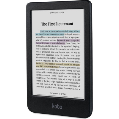 Kobo Clara Colour Black (N367-KU-BK-K-CK)
