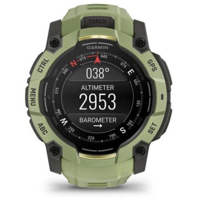 Garmin Instinct 3 50mm AMOLED Green with Fern Green Band (010-03020-02) 