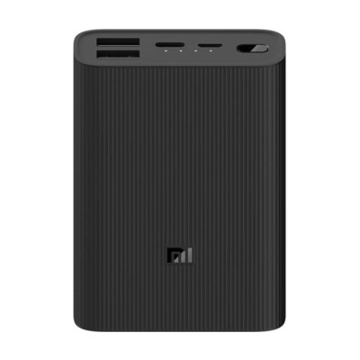 Xiaomi Power Bank 3 Ultra Compact Black 10000mAh (BHR4412GL)