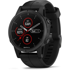 Garmin Fenix 5 Plus Sapphire Black with Black Band (010-01988-00/010-01988-01)