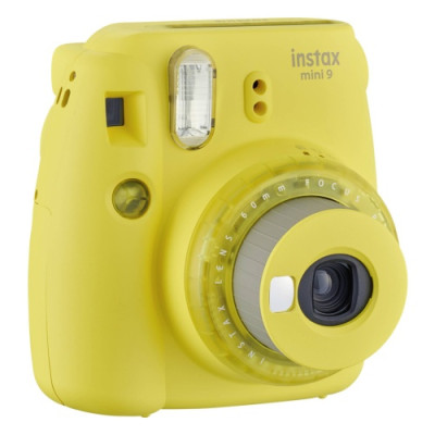 Fujifilm Instax Mini 9 Clear Yellow + ФОТОБУМАГА (20шт)