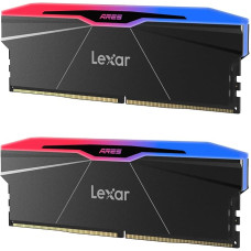 Lexar 32 GB (2x16GB) DDR5 6000 MHz Ares Black (LD5U16G60C26BR-RGD)