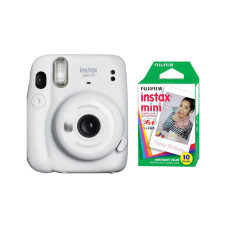 Fujifilm Instax Mini 11 white + cartridges (10 photos) (70100148289)