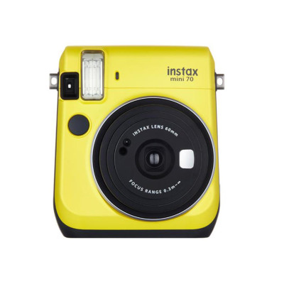 Fujifilm Instax Mini 70 yellow + 2x10 cartridges + case