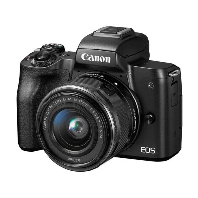 Canon EOS M50 black + M15-45mm F3.5-6.3 IS STM (2680C012)