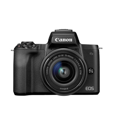 Canon EOS M50 black + M15-45mm F3.5-6.3 IS STM + M22mm (2680C032)