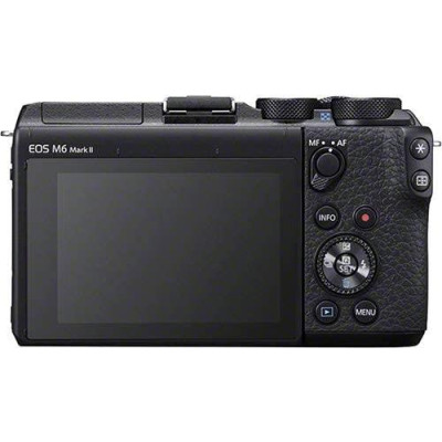 Canon EOS M6 Mark II kit (15-45mm) Black (3611C012)