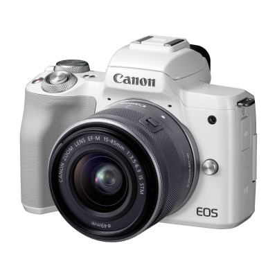 Canon EOS M50 white + M15-45mm F3.5-6.3 IS STM (2681C012)