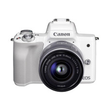 Canon EOS M50 white + M15-45mm F3.5-6.3 IS STM (2681C012)