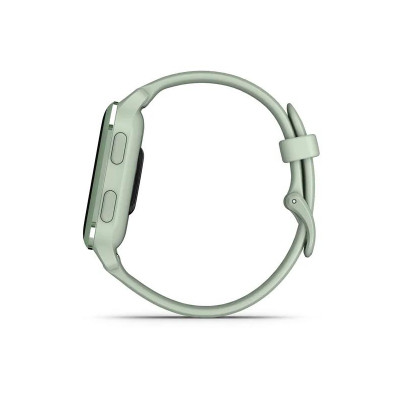 Garmin Venu Sq 2 Metallic Mint Aluminum Bezel with Cool Mint Case and Silicone Band (010-02701-02/12)