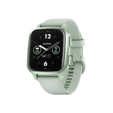 Garmin Venu Sq 2 Металевий Mint Aluminum Bezel з Cool Mint Case and Silicone Band (010-02701-02/12)