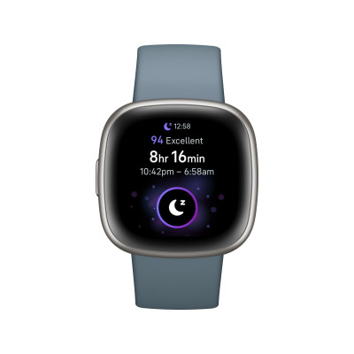 Fitbit Versa 4 Blue Platinum (FB523SRAG )