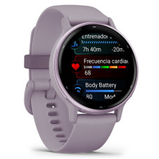 Garmin vivoactive 5 Металлический Orchid Aluminum Bezel with Orchid Case and Silicone (010-02862-13)