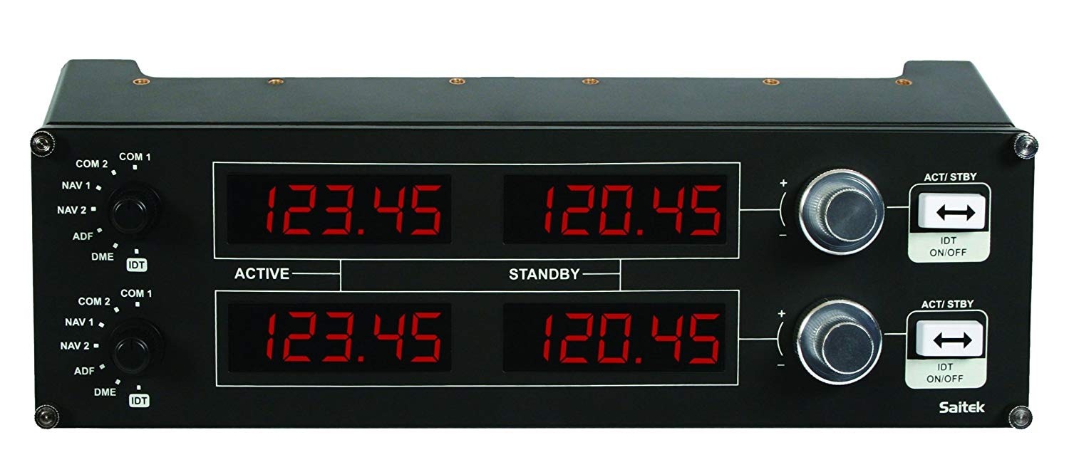 Logitech G Saitek Pro Flight Radio Panel (945-000011)