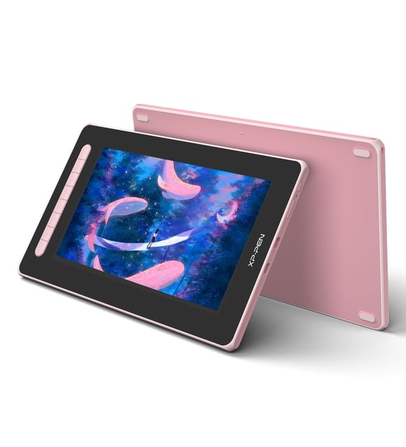 XP-Pen Artist 12 Drawing Display (2nd Gen) Pink (JPCD120FH_PK)
