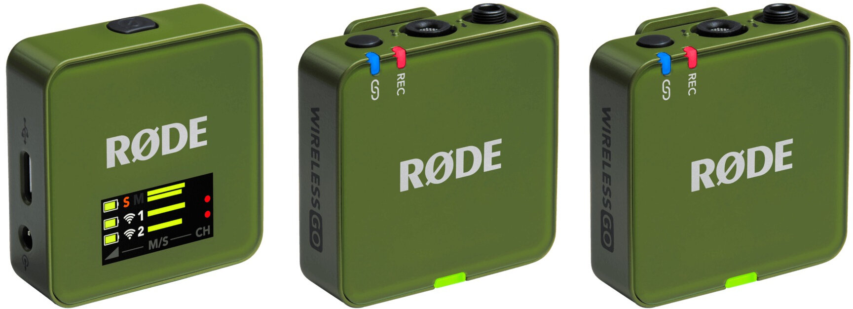 Rode Wireless GO Gen 3 Moss