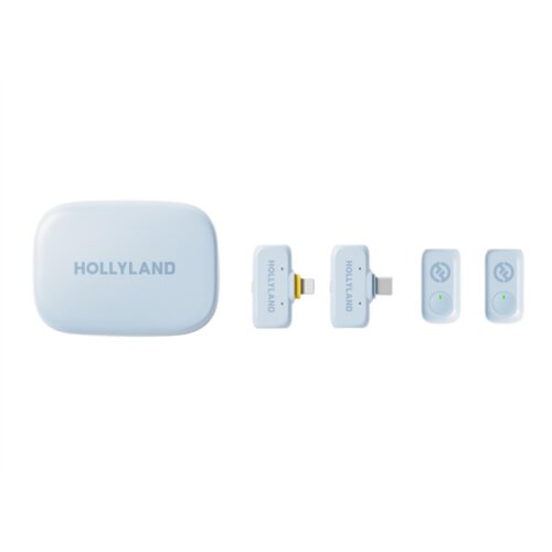 Hollyland LARK A1 Combo (2TX+Lightning RX+USB-C RX) Sky Blue
