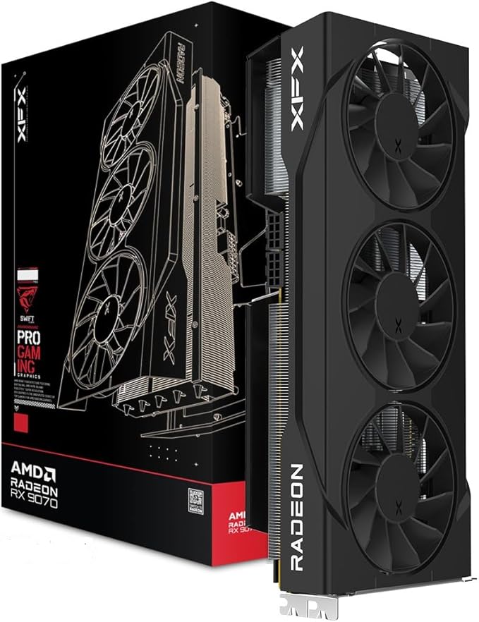 XFX Swift AMD Radeon RX 9070GRE Triple Fan Gaming Edition (RX-97GRE29B7)