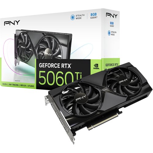 PNY GeForce RTX 5060 Ti 8GB Dual Fan (VCG5060T8DFXPB1)