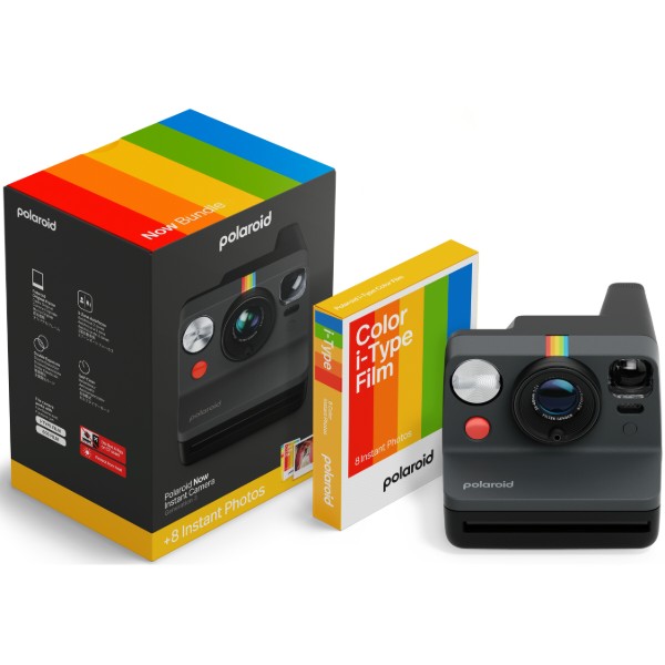 Polaroid Now Gen 3 Black + Color Film Bundle (8 photos) (6572)