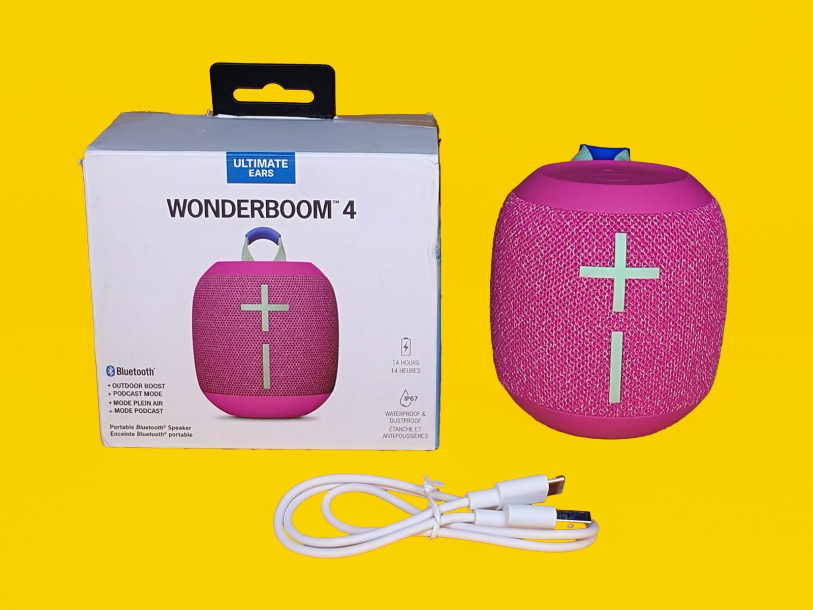 Ultimate Ears WONDERBOOM 4 Active Pink (984-001902)