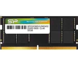Silicon Power 32 GB SO-DIMM DDR5 5600 MHz (SP032GBSVU560F02)