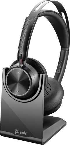HP Poly Focus 2 USB-C + USB-C/A Adapter HS with Charge Stand Stereo (9T9J5AA)