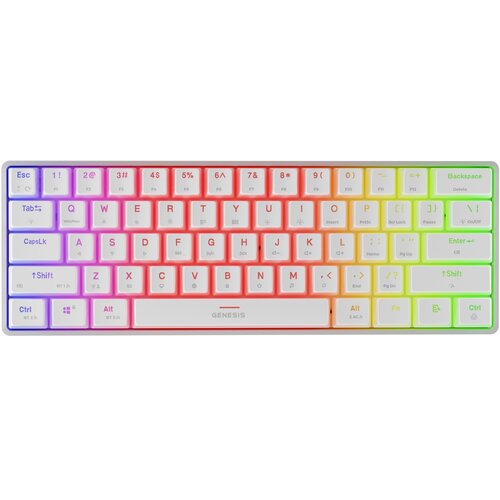 Genesis Thor 660 G2 Gateron Brown Wireless White (NKG-2197)
