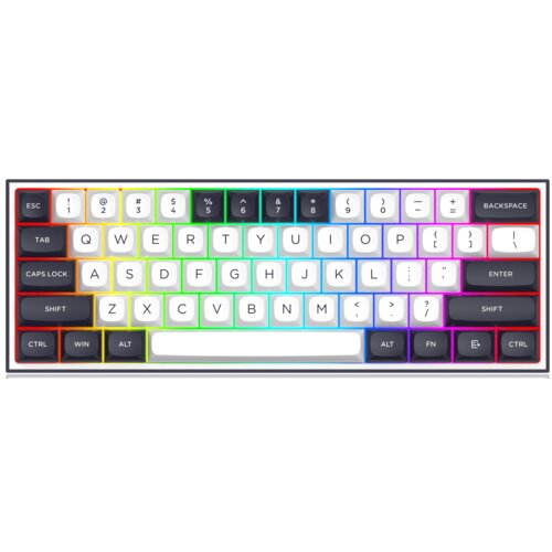 Redragon ALCOR QMK RPC White/Black (K717WB-RGB-PRO)