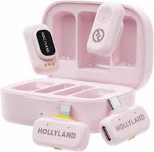 Hollyland LARK A1 Combo (2TX+Lightning RX+USB-C RX) Pink