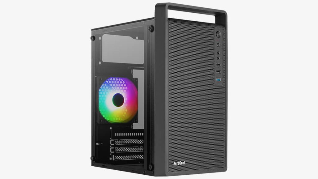 Aerocool CS-109 FRGB Black (AEROPGSCS-109G-BK-V1)