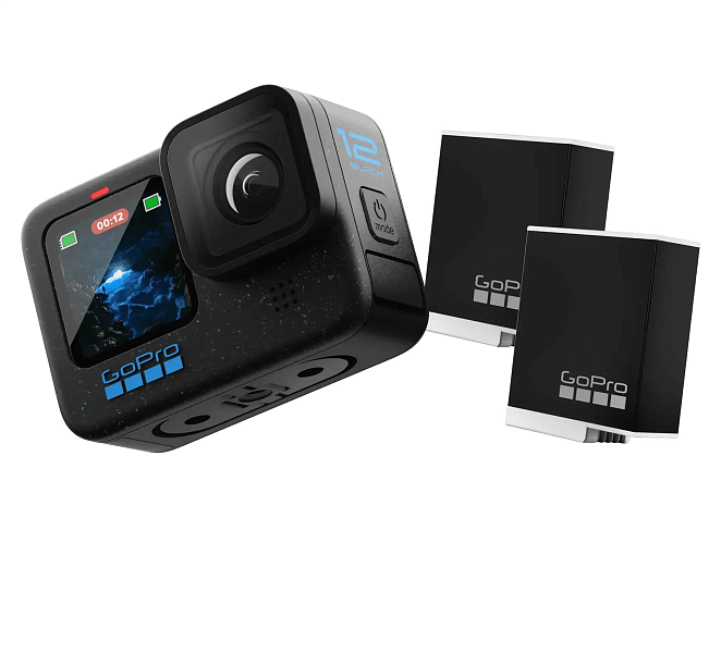 GoPro HERO 12 Black + Enduro + Head Strap + Handler Floating (CHDRB-121-RW)
