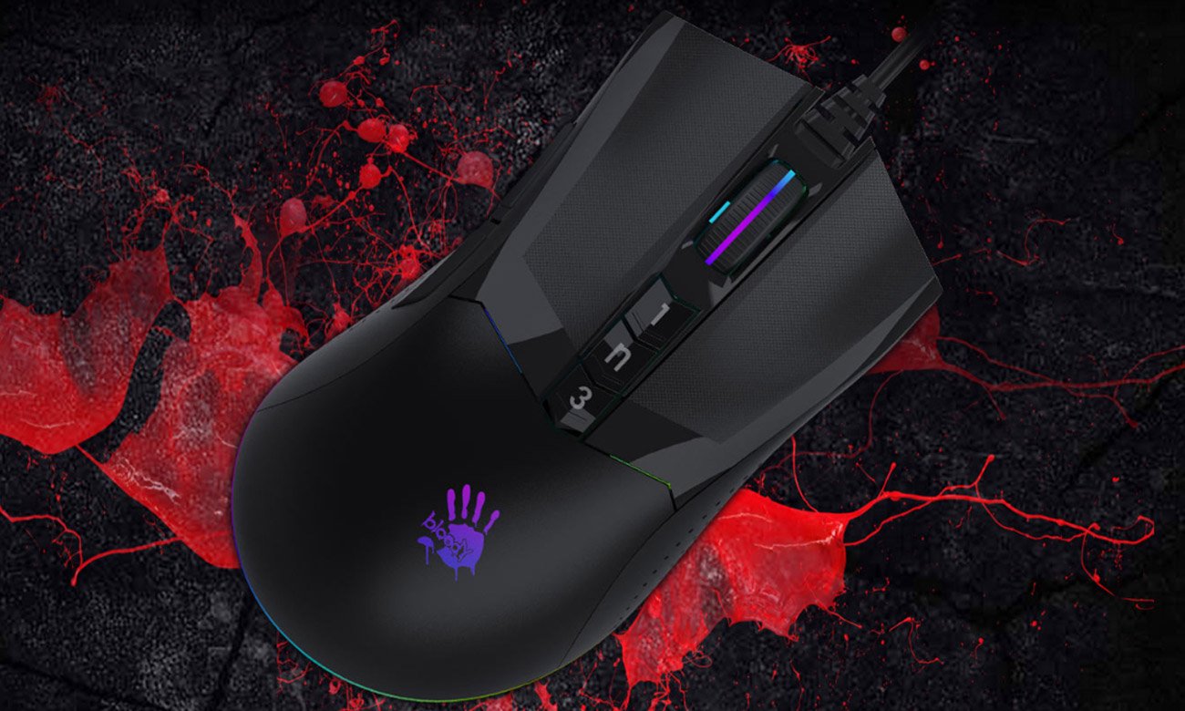 Игровая мышь A4Tech Bloody W90 PRO Stone Black