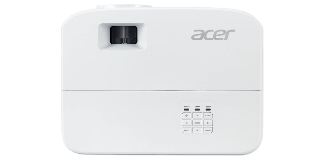 Проектор Acer P1257i, вид зверху