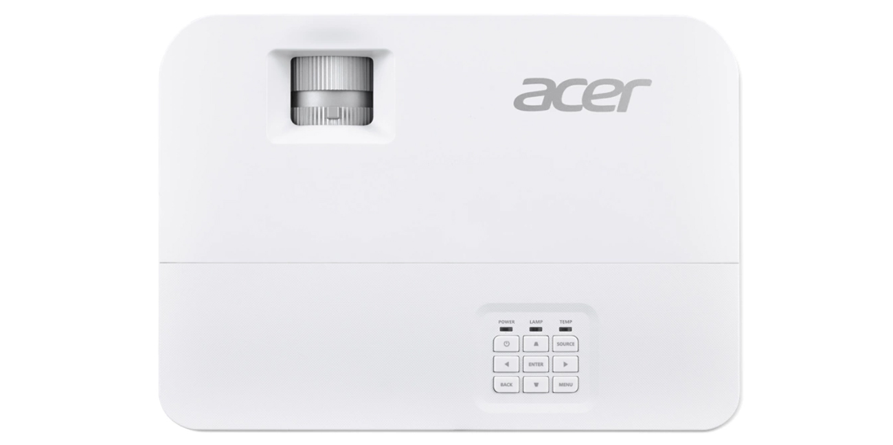 Вид зверху Acer P1557Ki