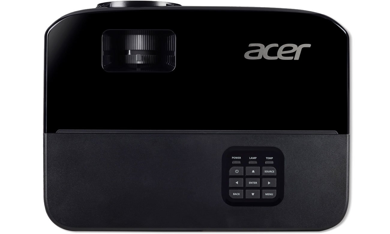 Вид сверху Acer X1129HP