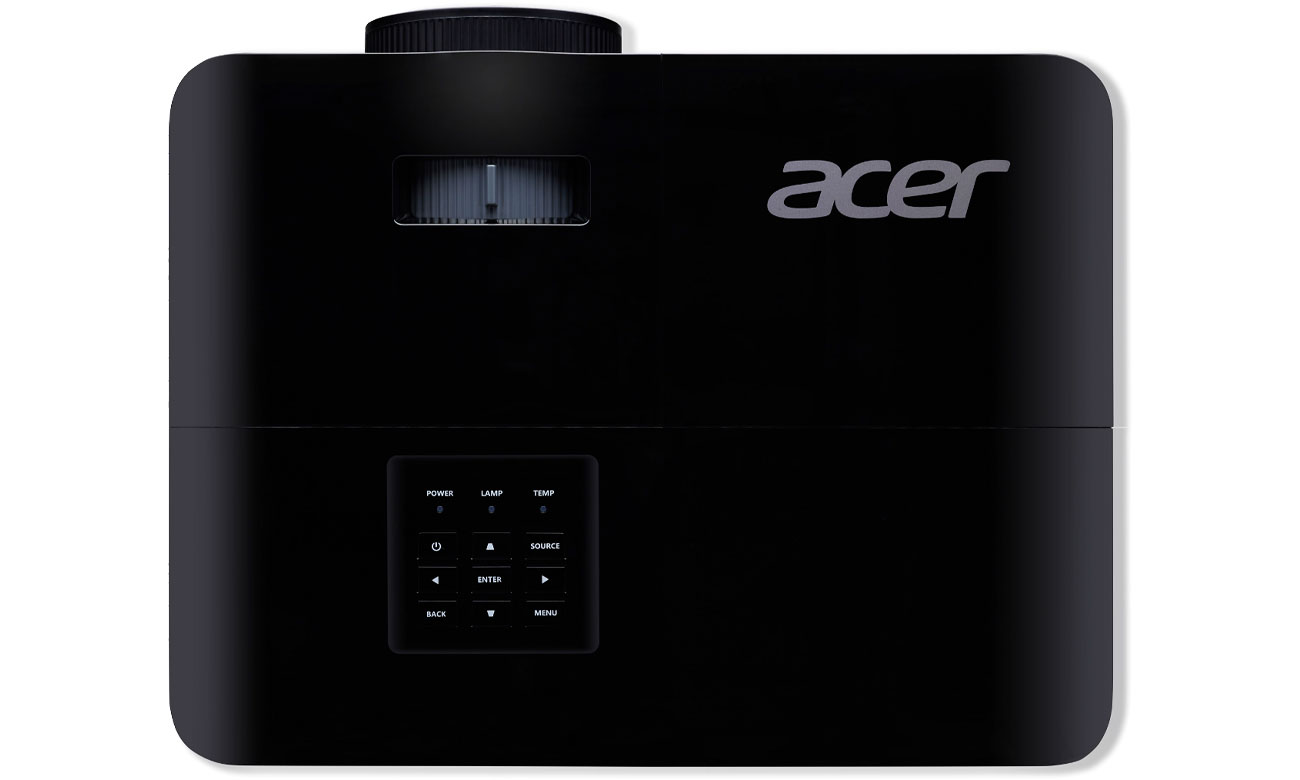 Вид сверху Acer X1328WKi