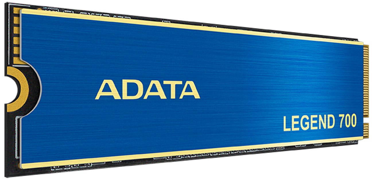 Твердотельный накопитель ADATA LEGEND 700 M.2 – вид спереди под углом