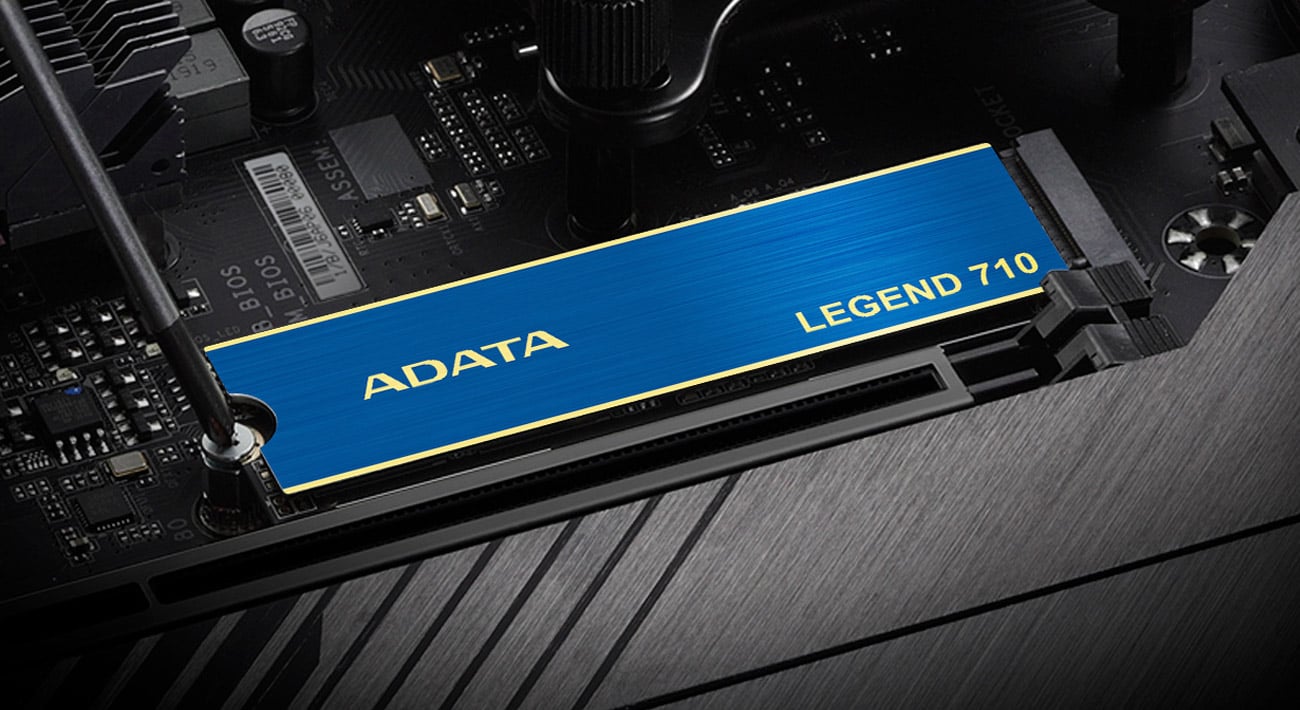 M.2 SSD ADATA LEGEND 710 - Работайте творчески и безопасно