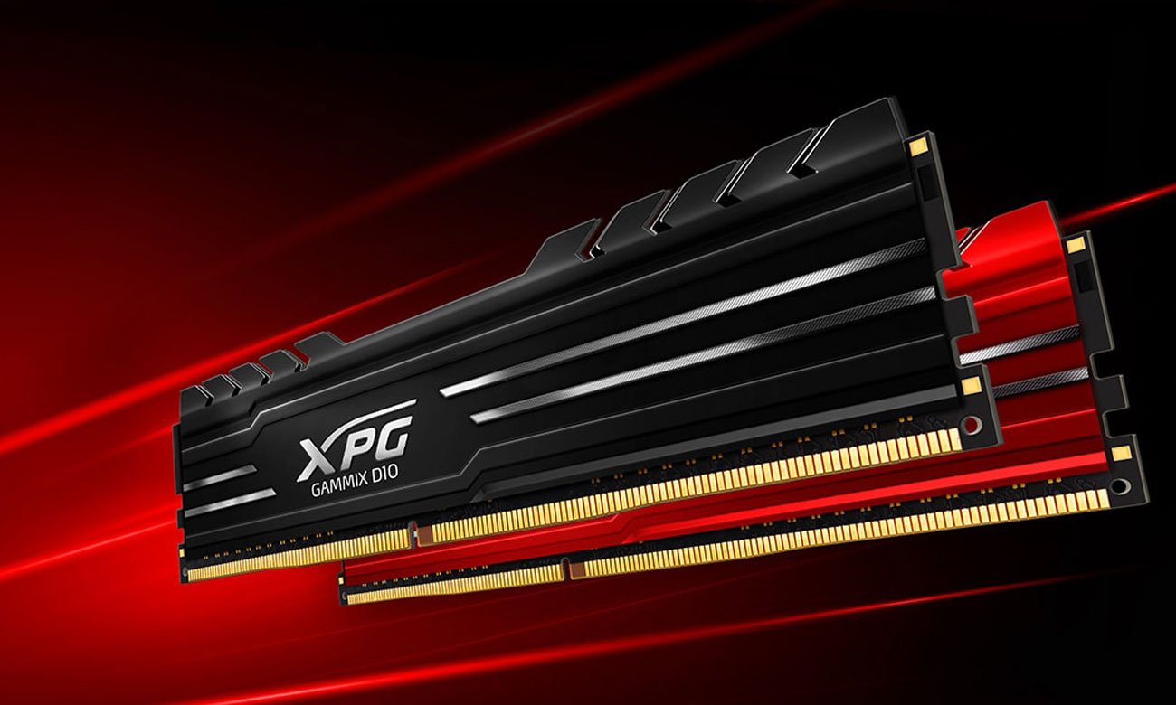 Модуль оперативной памяти DDR4 XPG GAMMIX D10 RAM с клешней