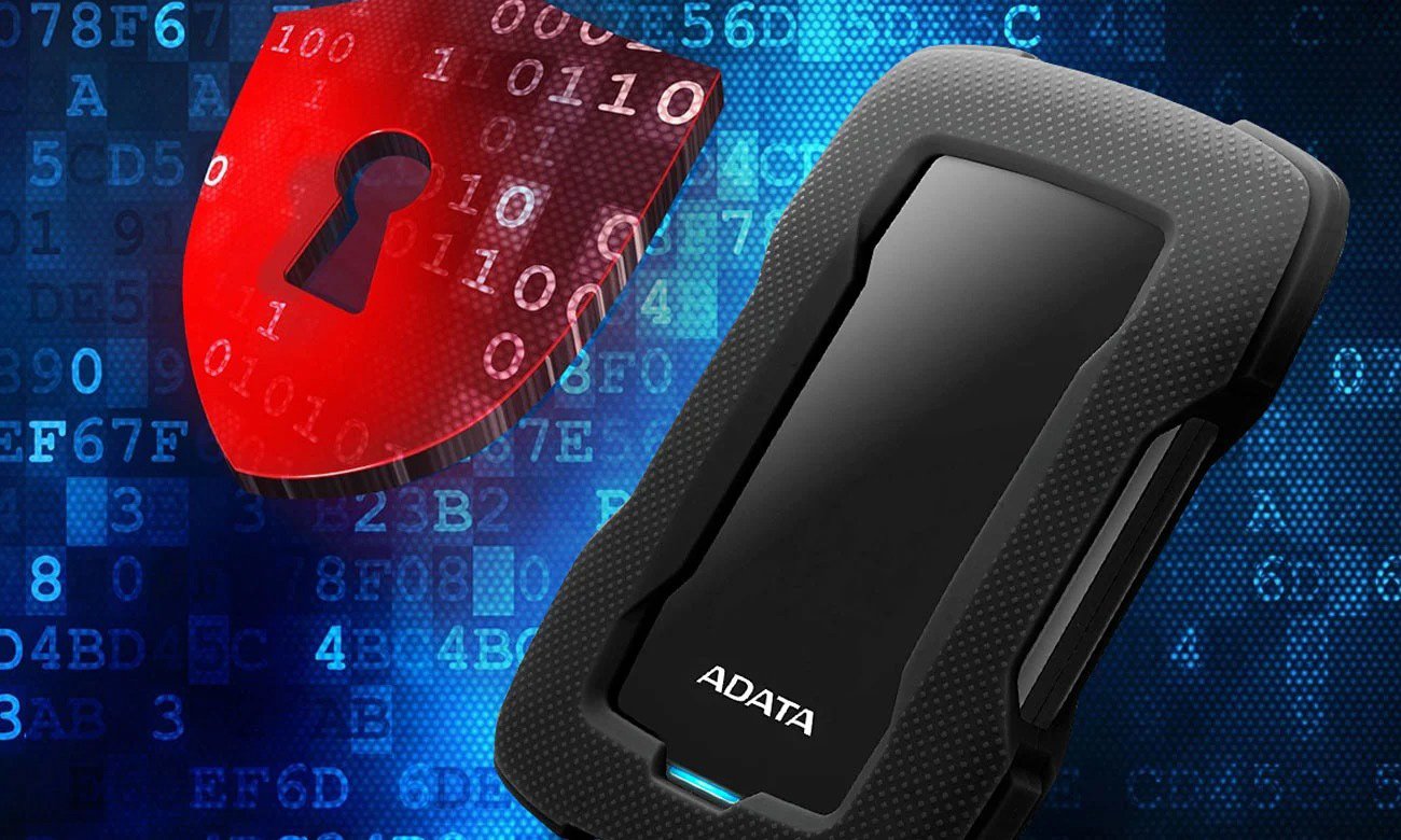 ADATA HD330 - шифрование AES