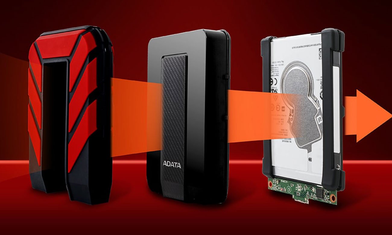 Adata HD710 Pro Міцна тришарова конструкція