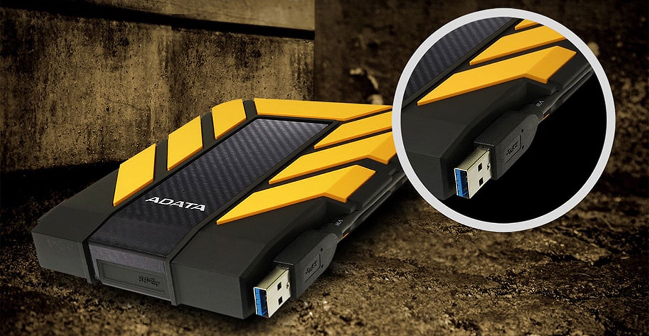 Висувний USB-кабель ADATA 1TB HD710 2.5