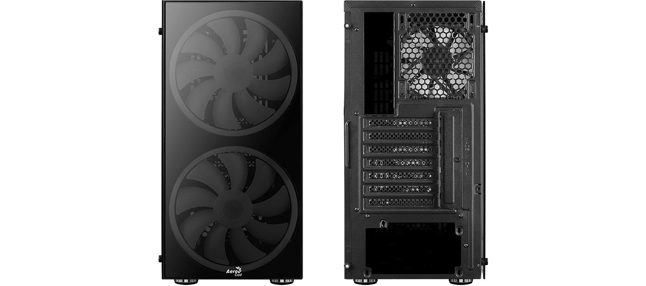 AeroCool PGS Python RGB - спереду, ззаду