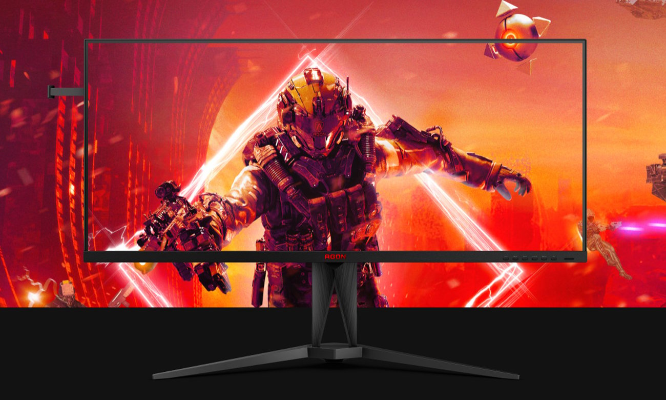 AOC AGON AG405UXC вид спереди