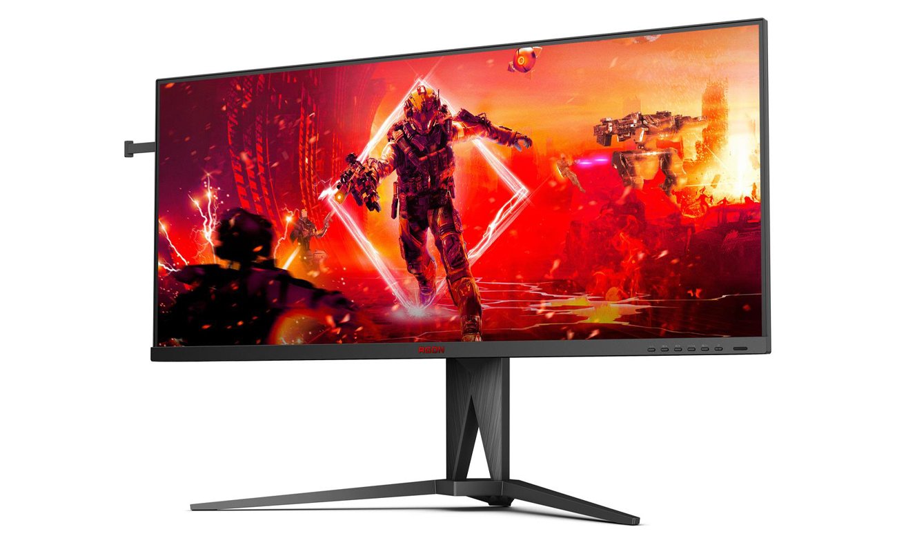 AOC AGON AG405UXC угловой вид спереди