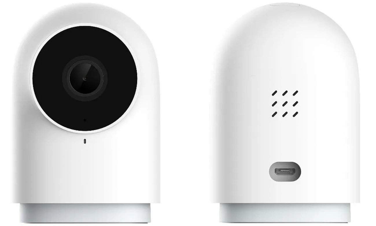 Смарт-камера Aqara G2H Pro Camera Hub - вид спереду та ззаду