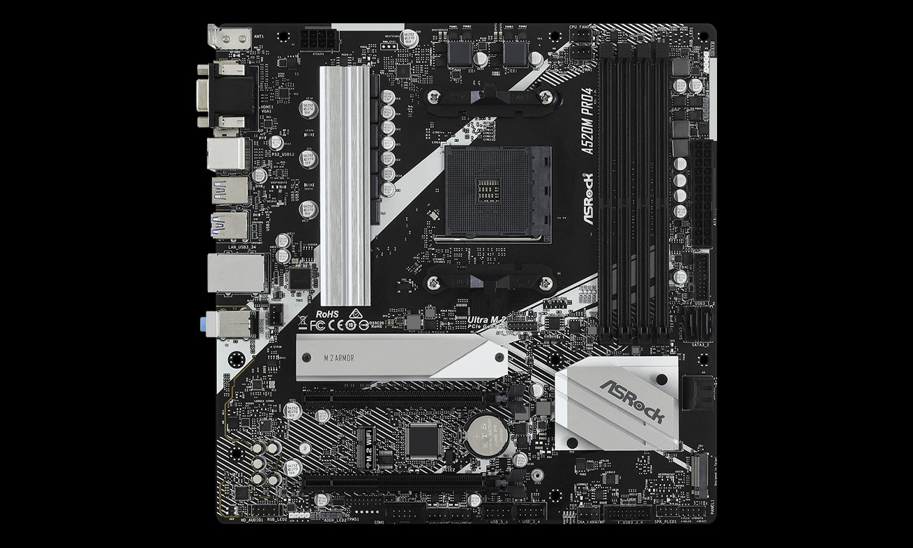 ASRock A520M Pro4